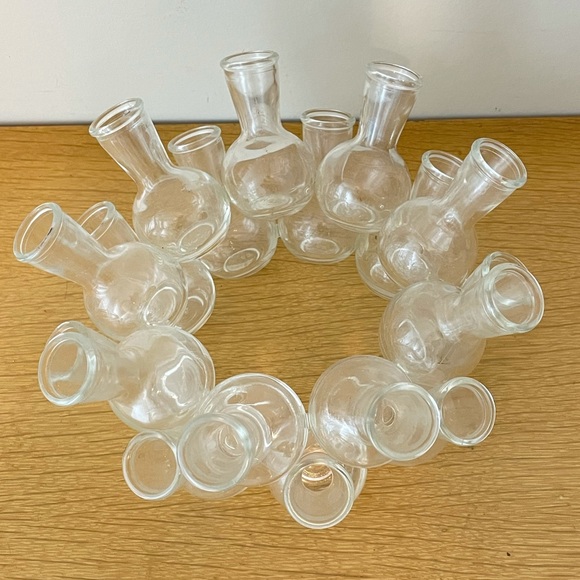 Vintage Plant Propagation Station Test Tube Beaker Bud Vase Cluster of 18 Flower - Picture 4 of 12